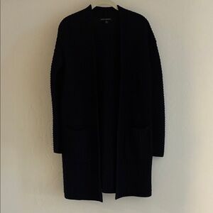 Banana Republic Black Knit Cardigan With Pockets Size XS